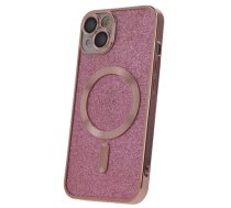 Mocco Glitter Chrome MagSafe Case for Apple iPhone 15 (MC-GC-IPH-15-PN)