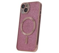 Mocco Glitter Chrome MagSafe Case for Apple iPhone 15 Plus (MC-GC-IPH15PL-PN)