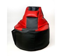 Player sack Sako pouffe black-red XXL 130 x 90 cm (D32B61E23105B3359C712502D822DCAD61A51FEF)