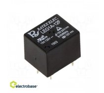 Relay: electromagnetic; SPST-NO; Ucoil: 12VDC; 15A/120VAC; 360mW (EB2131495395#)