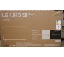 LG | 43UR80003LJ | 43" (108 cm) | Smart TV | webOS 23 | UHD 4K | DAMAGED PACKAGING (43UR80003LJSO)