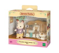 Sylvanian Families Chocolate Rabbit Brother Set (Washroom) (5015)