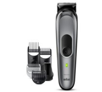 Braun | All-in-one Trimmer | MGK7420 | Cordless | Number of length steps 13 | Black/Grey (MGK7420)