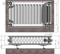 Radiators 22x200x400 VCO Termolux (9222004)