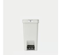 BRABANTIA atkritumu tvertne StepUp ar pedāli, 10l, Light Grey (800245)