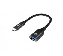 CONCEPTRONIC Adapter USB-C -> USB-A 3.0  OTG 10Gb/s  schwarz (ABBY18B)