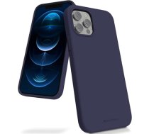 Dėklas Mercury Silicone Case Apple iPhone 11 tamsiai mėlynas (34148)
