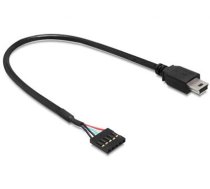 Delock Cable USB 2.0 pin header female  USB mini male 30 cm (83170)