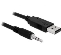 Delock Converter USB 2.0 male  Serial-TTL 3.5 mm stereo jack 1.8 m (3.3 V) (83114)