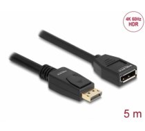 Delock DisplayPort 1.2 extension cable 4K 60 Hz 5 m (80004)