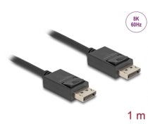Delock DisplayPort cable 8K 60 Hz 40 Gbps 1 m (80492)