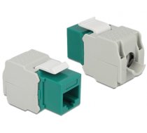 Delock Keystone Module RJ45 jack > LSA Cat.6 UTP green (86349)