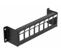 Delock Keystone Mounting Panel 8 Port surface mount (86611)