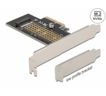 Delock PCI Express x4 Card to 1 x internal NVMe M.2 Key M 80 mm - Low Profile Form Factor (90047)