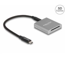 Delock USB Type-C™ Card Reader for SD Express (SD 7.1) memory cards (91006)