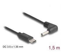 Delock USB Type-C™ Power Cable to DC 3.5 x 1.35 mm male angled 1.5 m (85393)