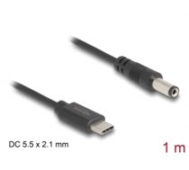 Delock USB Type-C™ Power Cable to DC 5.5 x 2.1 mm male 1 m (85397)