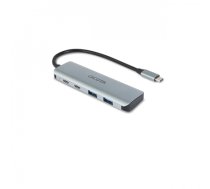 Dicota USB-C 4-in-1 Highspeed Hub 10 Gbps silver (D32061)