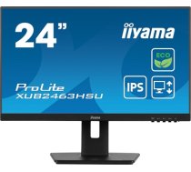 iiyama ProLite XUB2463HSU-B1 computer monitor 61 cm (24") 1920 x 1080 pixels Full HD LED Black (A2DFF7E9DCD7B87A6A81DD5B0CB66AF27D98A604)