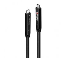 LINDY 8m USB 3.2 Gen 1 & DP 1.4 Typ C Hybridkabel (43393)