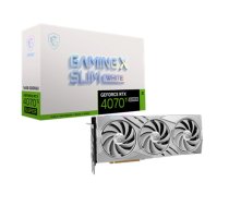 MSI | GeForce RTX 4070 Ti SUPER 16G GAMING X SLIM WHITE | NVIDIA | 16 GB | GeForce RTX 4070 Ti SUPER | GDDR6X | HDMI ports quantity 1 | PCI Express Gen 4 (GeForce RTX 4070 Ti SUPER 16G GAMING X S)