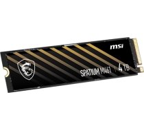 MSI SPATIUM M461 PCIe 4.0 NVMe M.2 4TB PCI Express 4.0 3D NAND (5A161E62081BD7A2A80ADBCD978D7124A12E84D7)