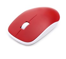 Omega mouse OM-420 Wireless, red/white (42863)