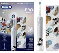 Oral-B Vitality PRO Kids Disney 100 Electric Toothbrush with Travel case  White (8006540773956)