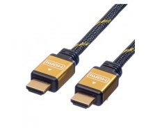 ROLINE GOLD HDMI High Speed Cable + Ethernet, M/M, 1.5 m (11.04.5500)