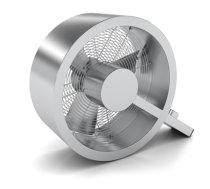 Stadler Form Q fan (silver) (7D8C32C53AE84152E4973C85B772FE3D91EBC62B)