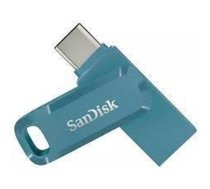 Zibatmiņa SanDisk Ultra Dual Drive Go USB-A / USB Type-C 128GB Navagio Bay  (SDDDC3-128G-G46NBB)