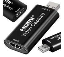 Fusion video signāla pārveidotājs HDMI uz USB meln (FUSUSBHDMBK)