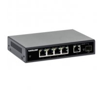 INTELLINET 5-Port Gigabit PoE+ Switch 1SFP91W (561822)