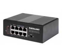 INTELLINET 8-Port PoE+ Gigabit Switch mit PoE-Passthrough (561624)