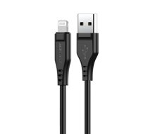 USB kabelis Acefast C3-02 MFi USB-A to Lightning 1.2m juodas (52067)