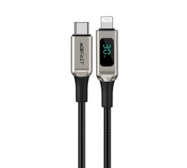 USB kabelis Acefast C6-01 MFi PD30W USB-C to Lightning 1.2m sidabrinis (52058)