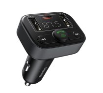 Automobilinis FM moduliatorius, įkroviklis su Bluetooth 5.0 2xUSB + USB-C, juodas (C10762300113-00)