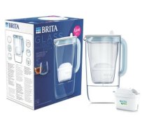 Dzbanek filtrujący Brita Glass 2,5L niebieski + 1 wkład Maxtra Pro (1050452)