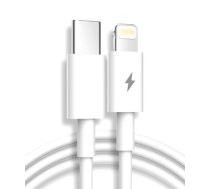 RoGer JXL-282 USB-C to Lightning Charger Cable 12W / 1m White (RO-JXL-282)