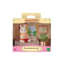 Sylvanian Families Chocolate Rabbit Father Set (Settee) (5013)