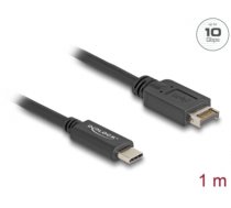 Delock USB 10 Gbps Cable USB Type-E Key A 20 pin male to USB Type-C™ male 1 m (85530)