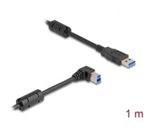 Delock USB 5 Gbps Cable Type-A male to Type-B male 90° right angled 1 m (81108)