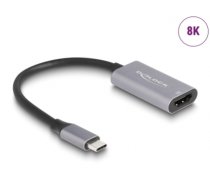 Delock USB Type-C™ Adapter to HDMI (DP Alt Mode) 8K with HDR function aluminium (60021)