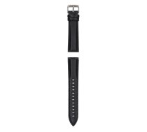 Garett Verona / Veronica Leather Smartwatch Strap (PAS_VERONA_SREB_CZARN_SKOR)