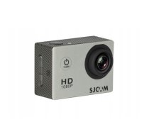 SJCam SJ4000 Ūdendroša 30m Sporta Kamera 12MP 170 grādi 1080p HD 30fps 2.0" LCD Ekrāns Silver SJ4000-SI