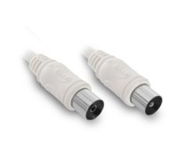 METRONIC COAXIAL TV CABLE � 9.52MM MALE/FEMALE 10M WHITE 338011 (3420743380110)