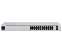 Ubiquiti UniFi USW-24 network switch Managed L2 Gigabit Ethernet (10/100/1000) Silver (F232279EBFCAFA126329E7D89489B0DDC15545C1)