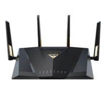 Asus RT-BE88U bezvadu rūteris 10 Gigabit Ethernet Divkāršā frekvenču josla (2.4 GHz / 5 GHz) Melns, Pelēks 90IG08V0-MO3N0V