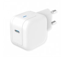 ROLINE USB Wall Charger, 1-Port, Type C, GaN, 20W (19.11.1057)