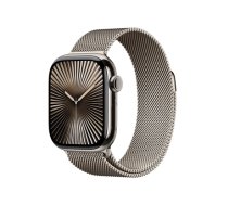 Apple Watch | Series 10 (GPS + Cellular) | Smart watch | 95% recycled titanium | 42 mm | Grey | Apple Pay | 4G | Water-resistant | Dust-resistant (MWXF3ET/A)